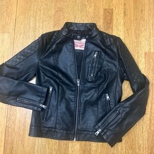 Levi's Black Leather Jacket